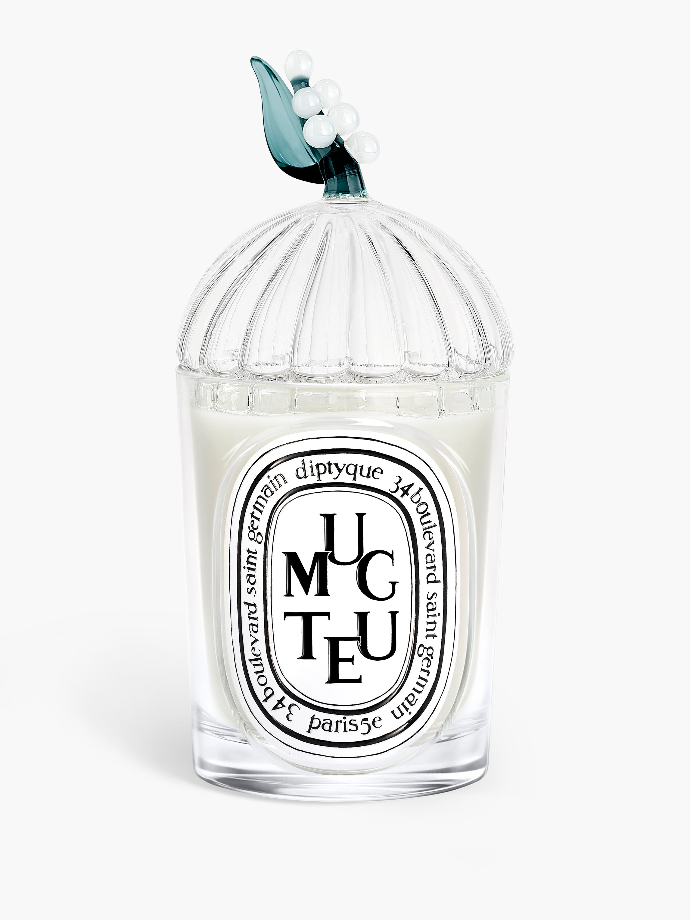 diptyque MUGUET キャンドル 190g Muguet (Lily of the Valley) Lid - For classic candles – Diptyque