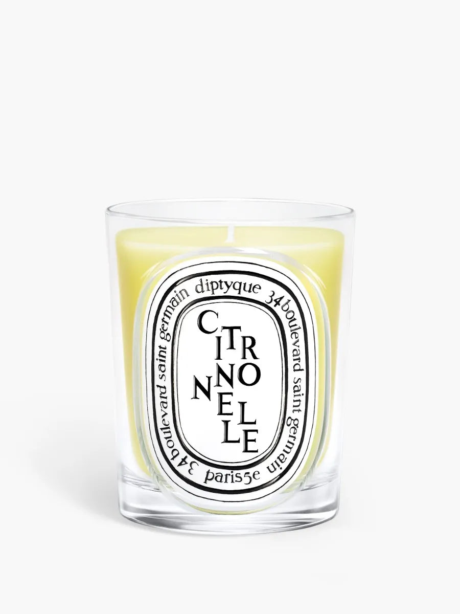 化粧小物( #Diptyque #Laboratorio #TAMBURINS) Citronnelle (Lemongrass) - Classic Candle – Diptyque