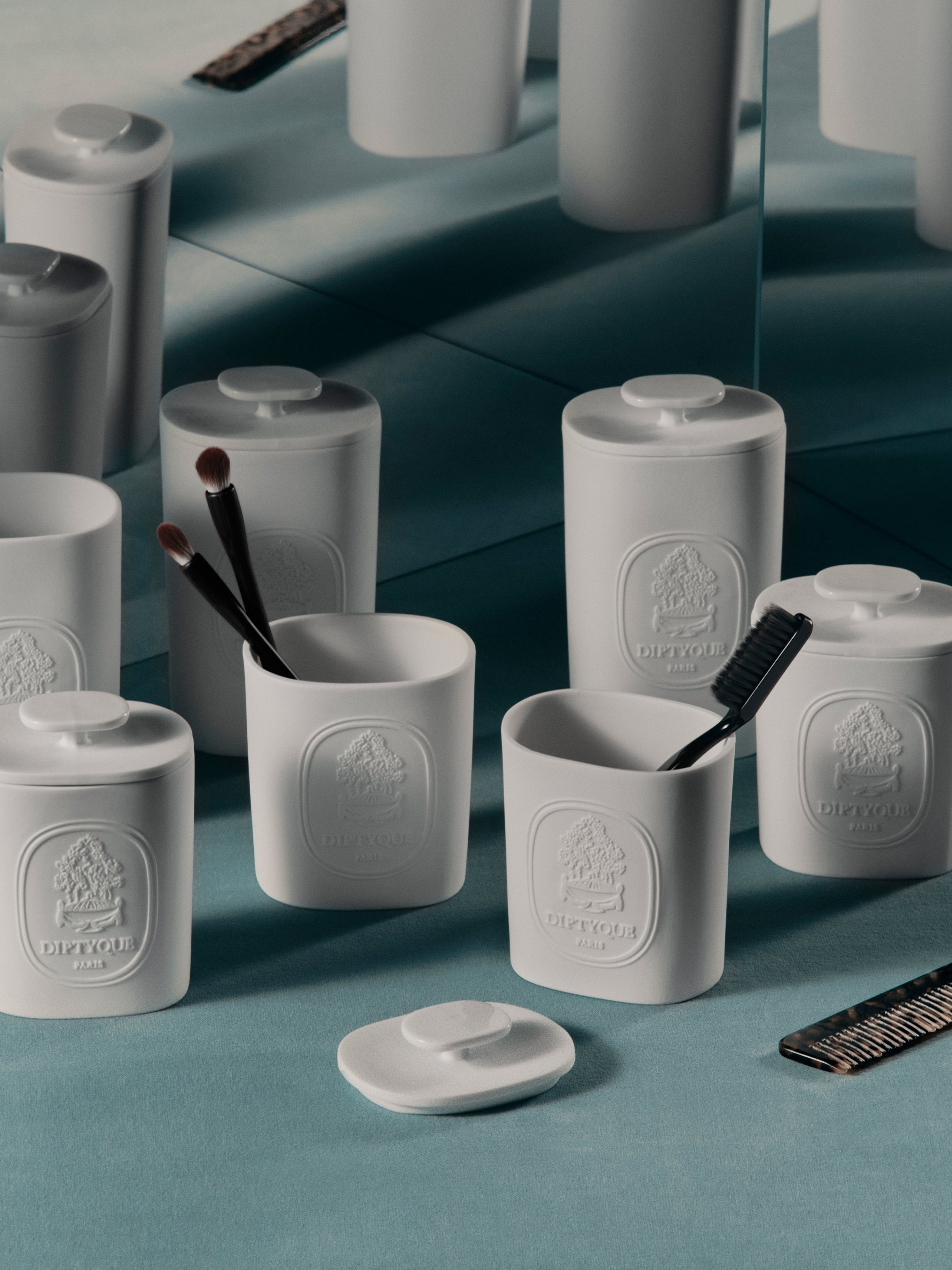 Diptyque キャニスターS オーバル ポーセリン 陶器 ディプティック Tumbler - Oval – Diptyque