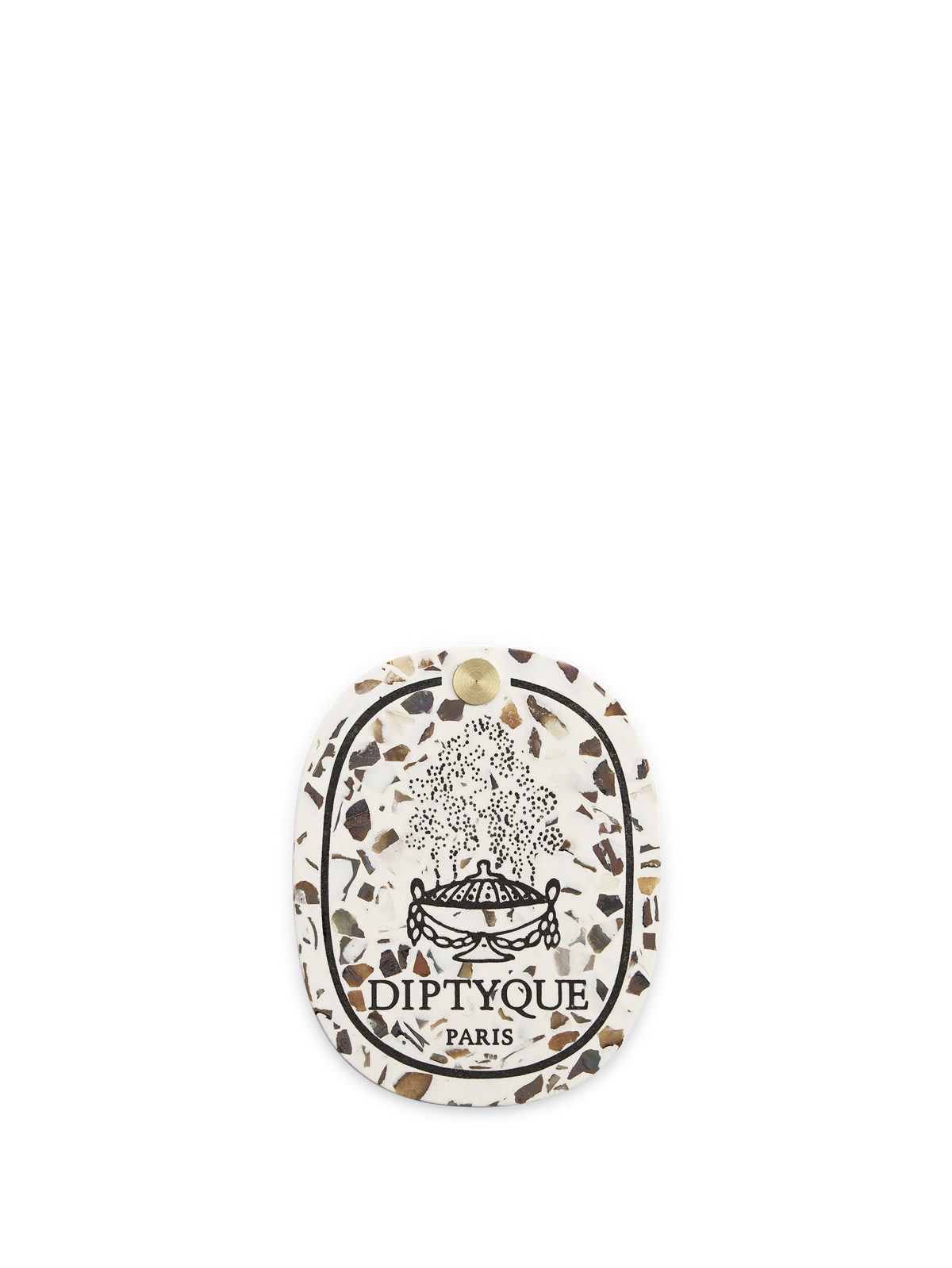 White Shell Pocket Mirror | Diptyque Paris