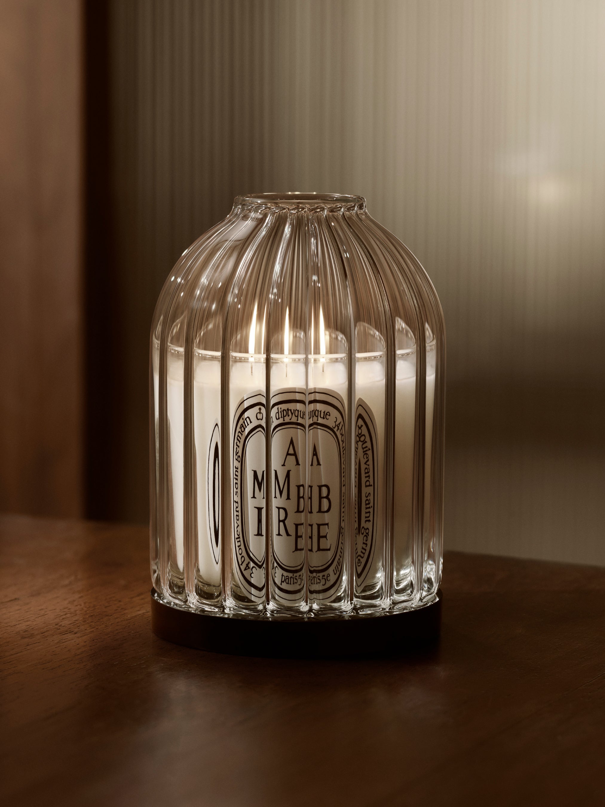 Ribbed candle holder - For classic candles – Diptyque