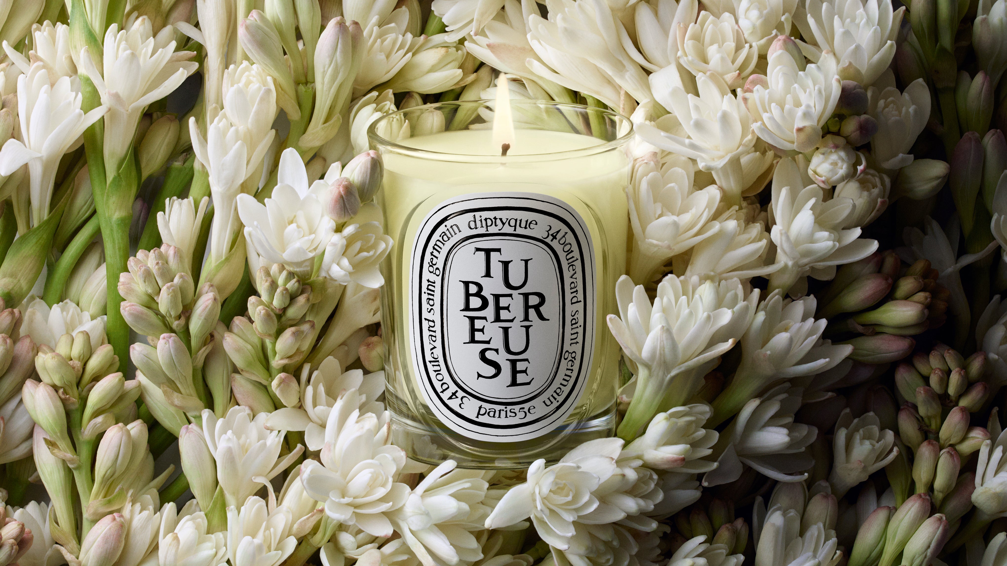 diptyque キャンドル 3種 BAIES ROSES TUBEREUSE diptyque キャンドル