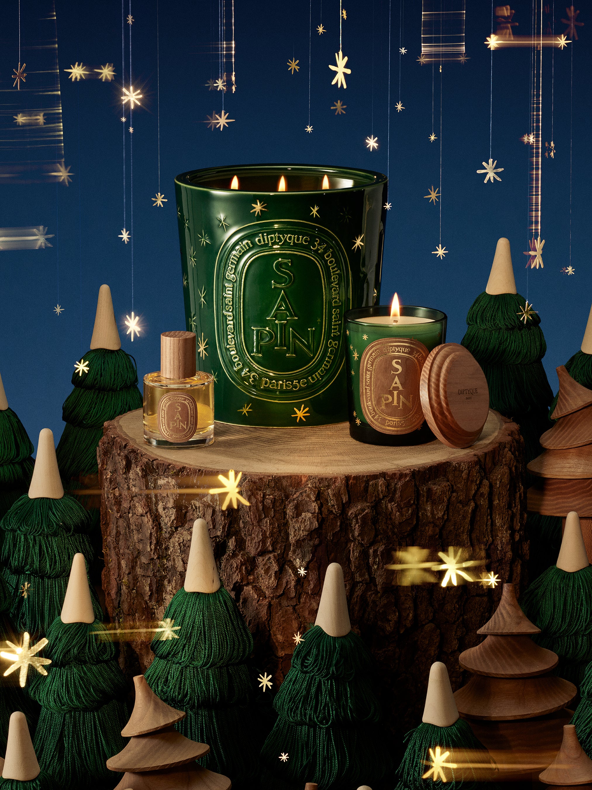 Sapin (Pine Tree) Very Large Candle | Diptyque Paris