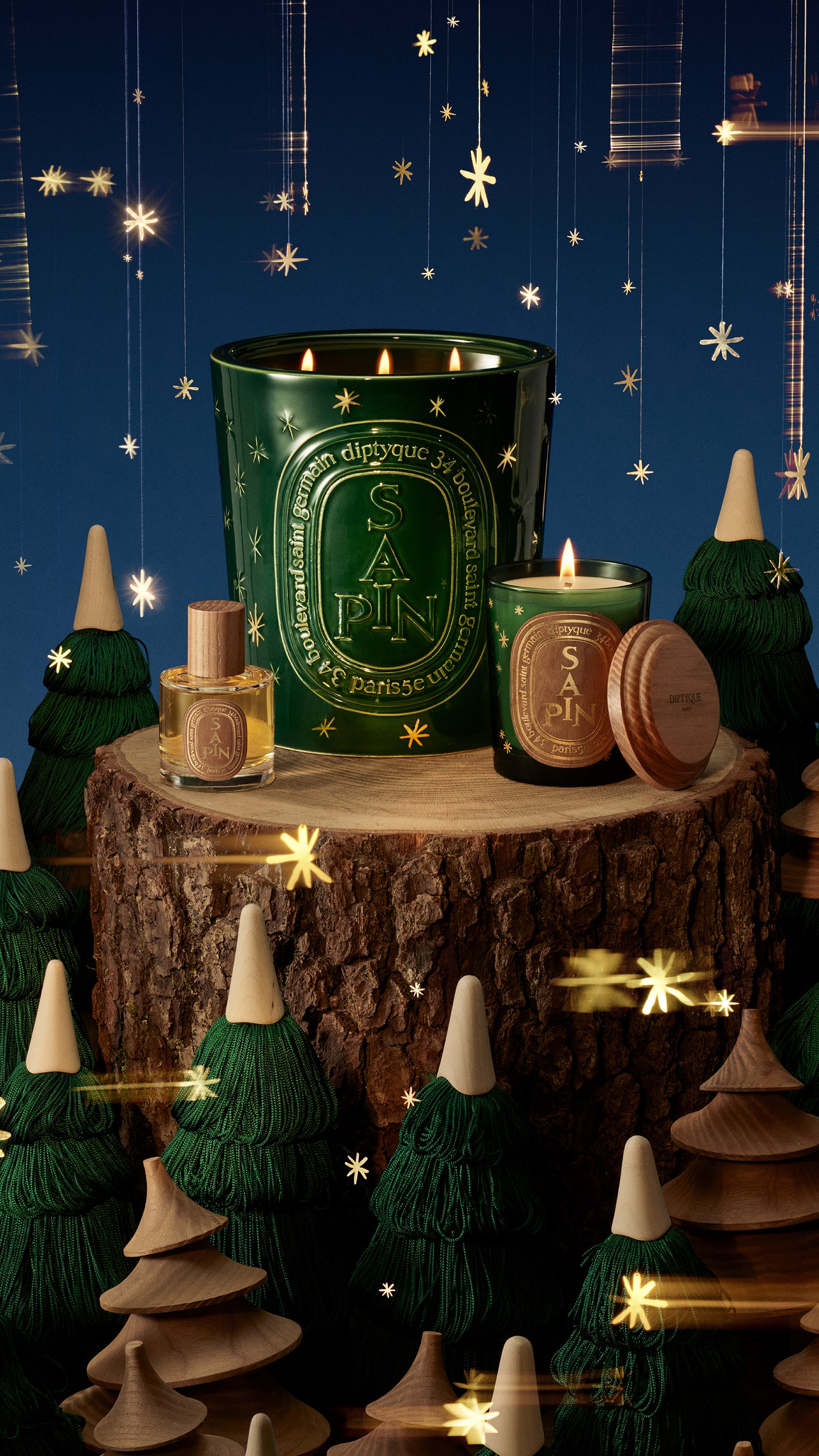 Sapin (Pine Tree) Very Large Candle | Diptyque Paris