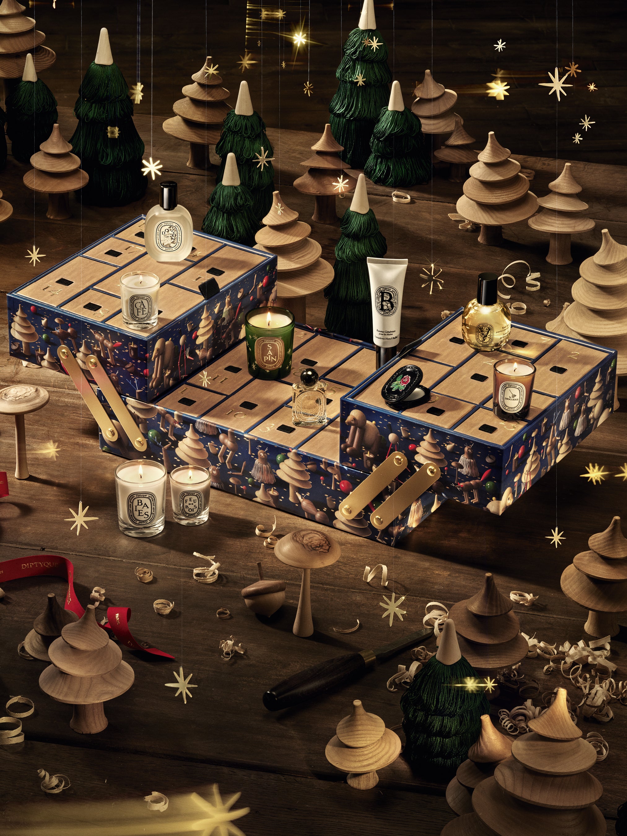 diptyque 限定版アドベントカレンダー2023 Advent Calendar 25 Scented Treasures | Diptyque Paris