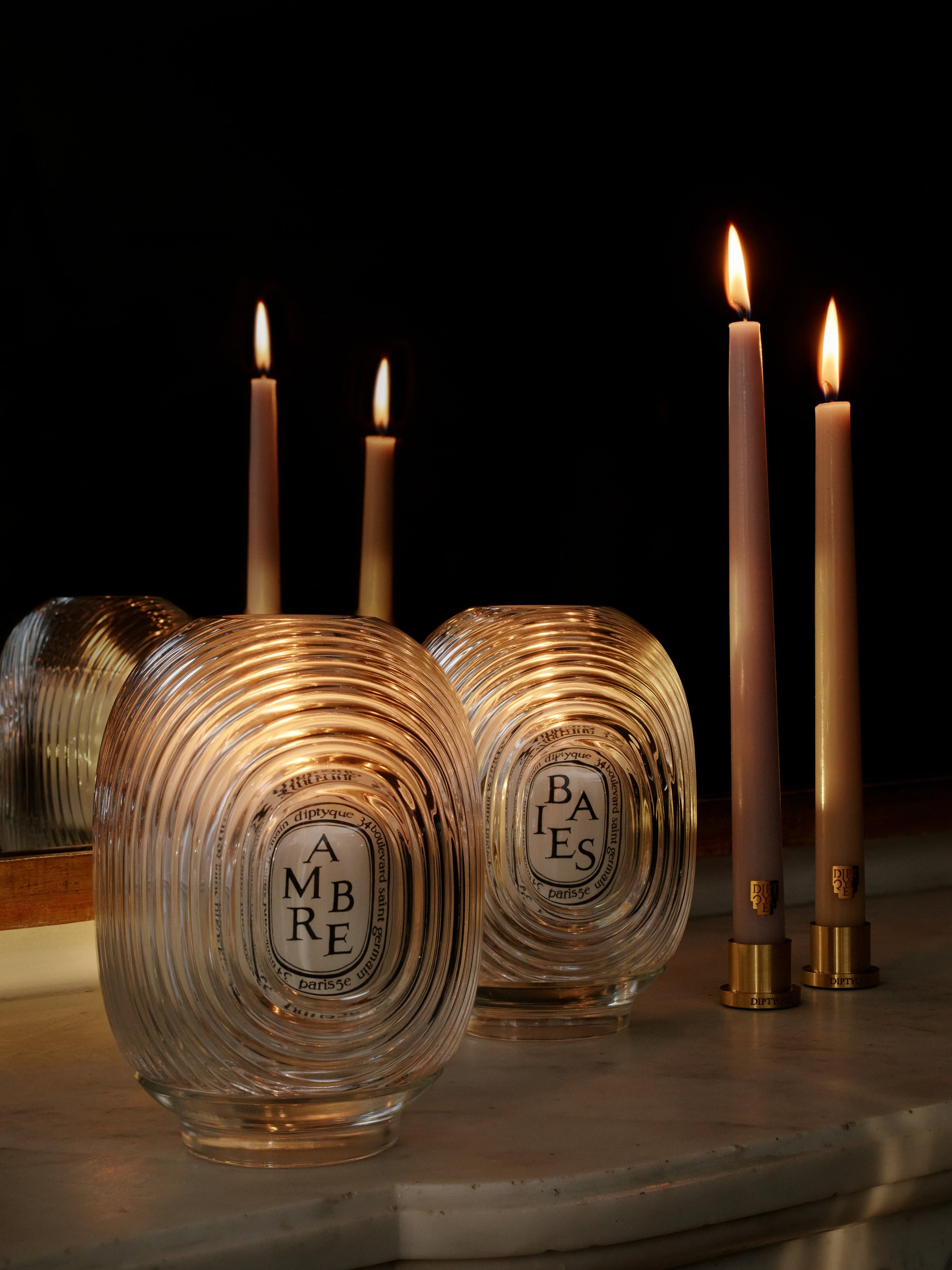 Fresnel candle holder - For classic candles – Diptyque