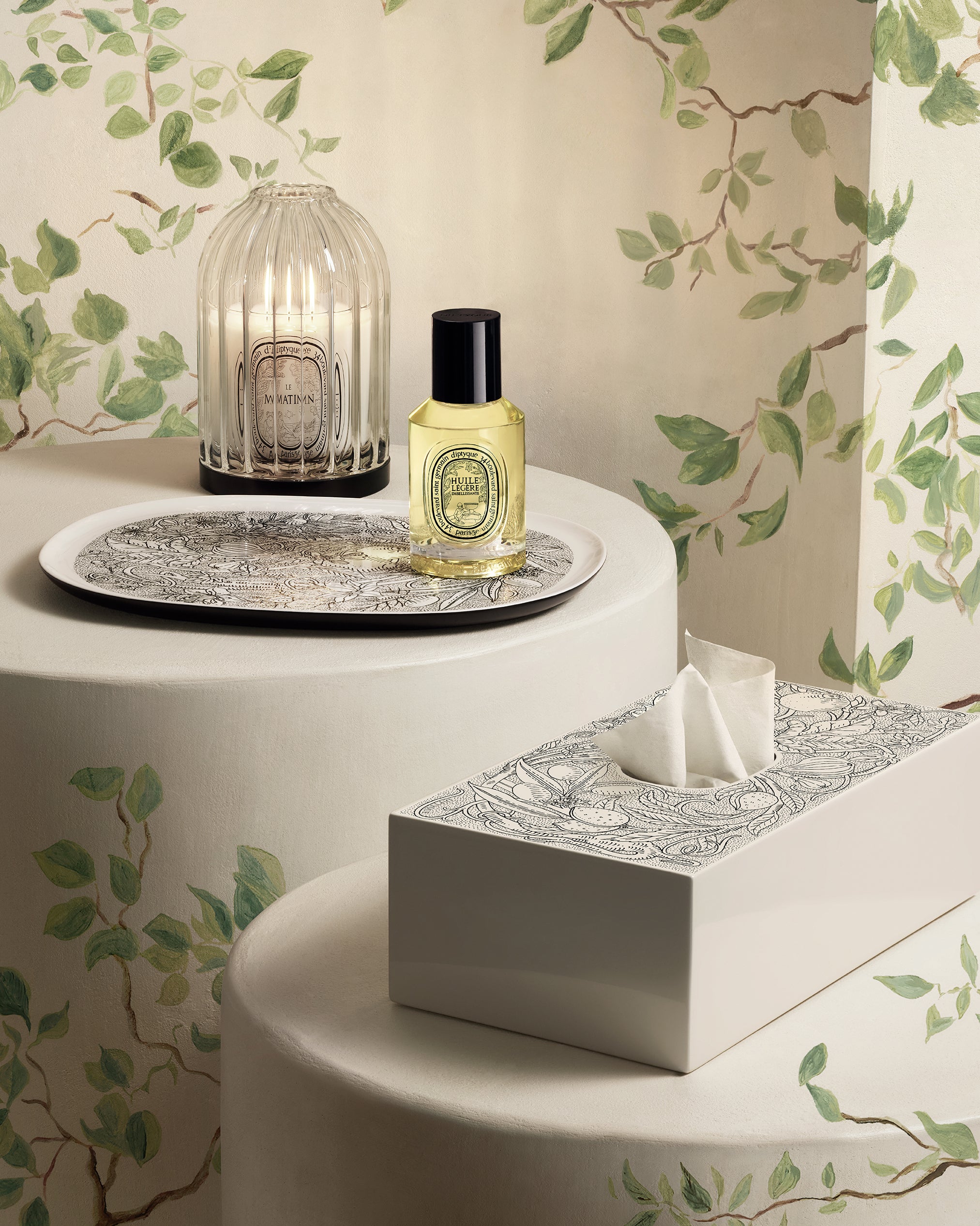 Mediterranean Essences Oval Tray | Diptyque Paris