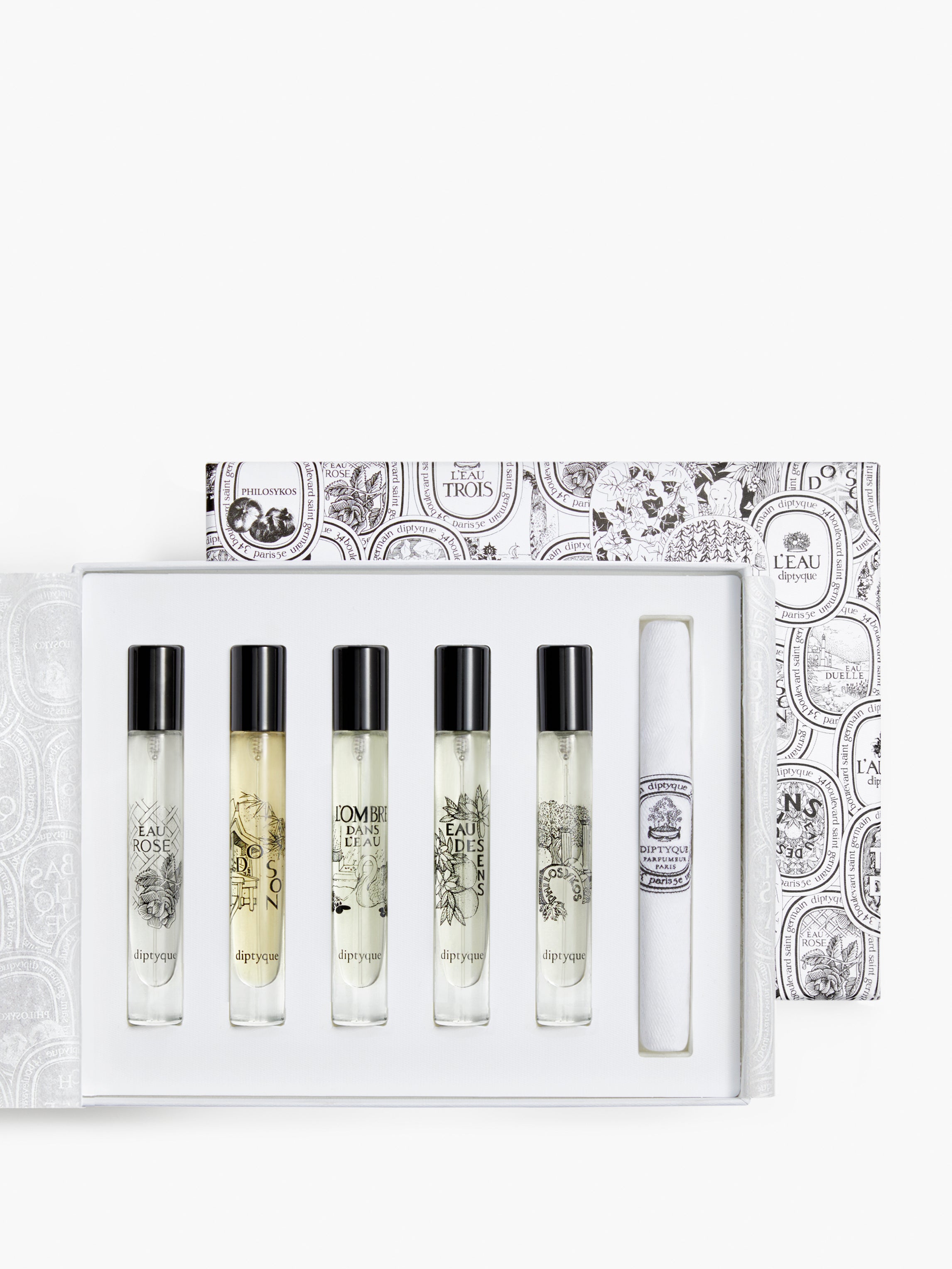 diptyque ディスカバリーセット 5EDT 香水 Set of 5 Eaux de toilette - Pre-composed – Diptyque