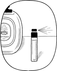 Free test sample with every fragrance purchase