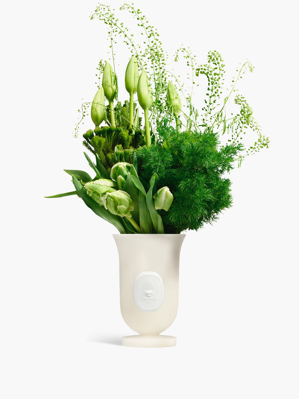 White Medicis vase - Small