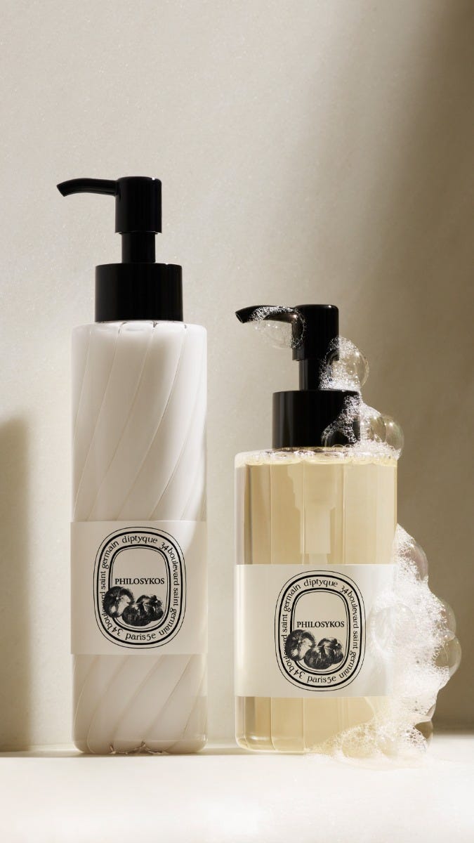Philosykos - Scented cleansing hand and body gel
