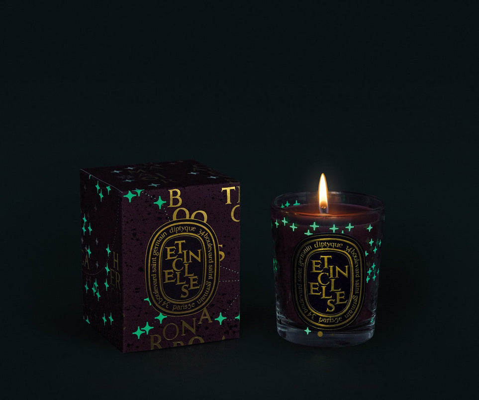 Étincelles (Spark) - Classic candle with golden lid