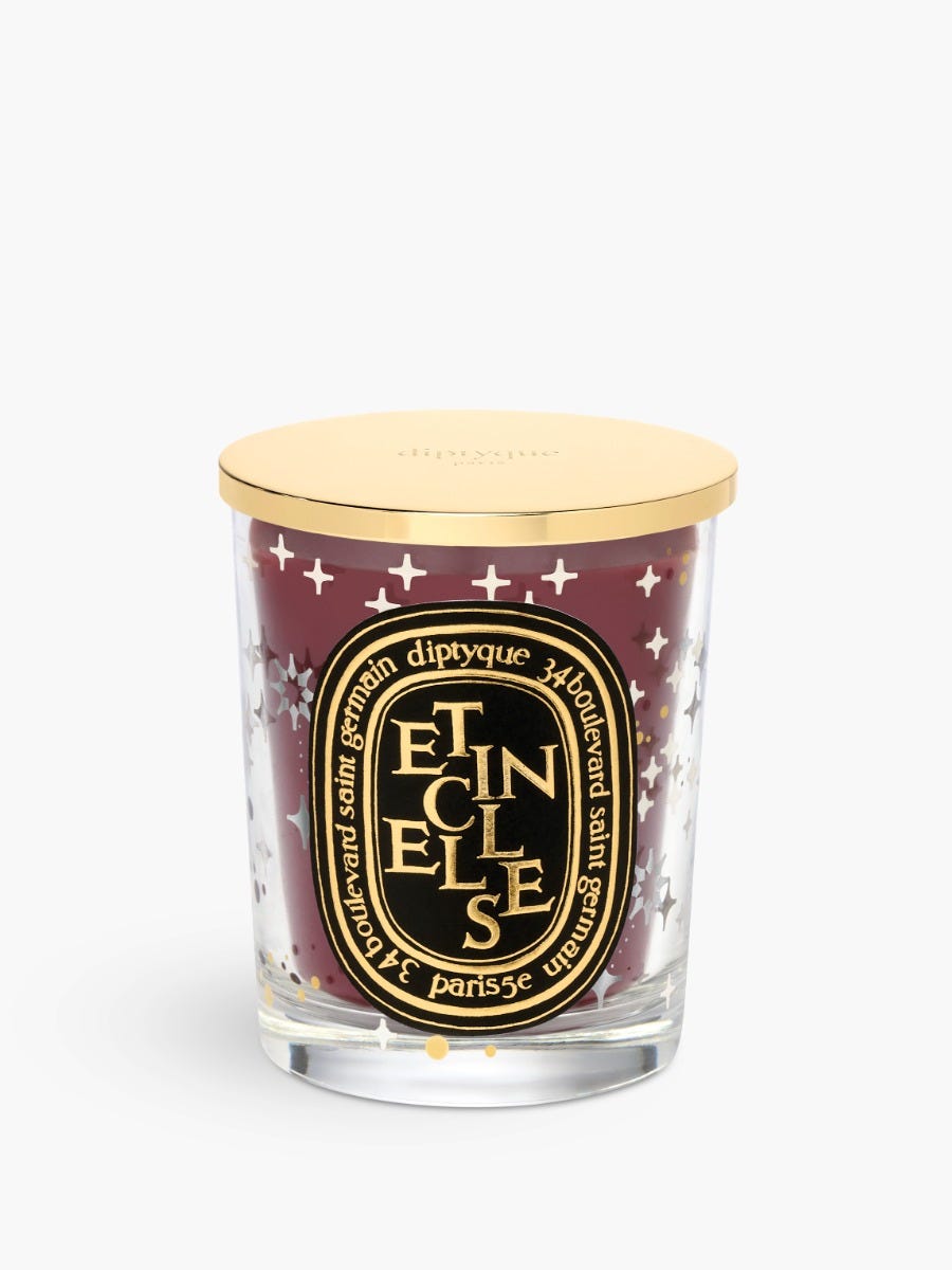 Étincelles (Spark) - Classic candle with golden lid