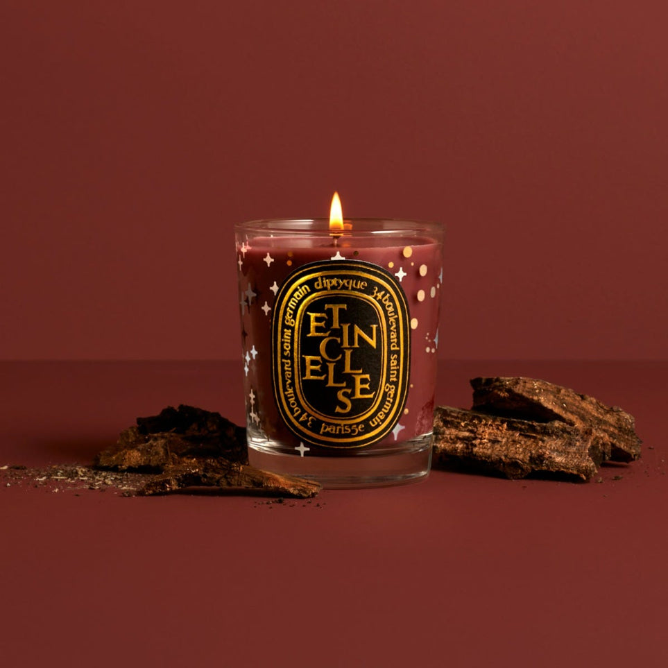 Étincelles (Spark) - Classic candle with golden lid