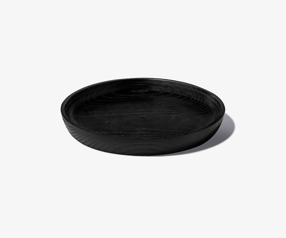 Black Ellipse tray - Medium