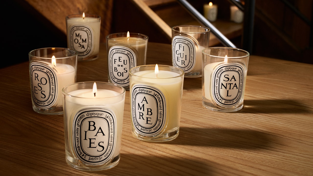 【再お値下げ】Diptyque &ゲランキャンドルセット Mimosa Refill for Classic Candles | Diptyque Paris