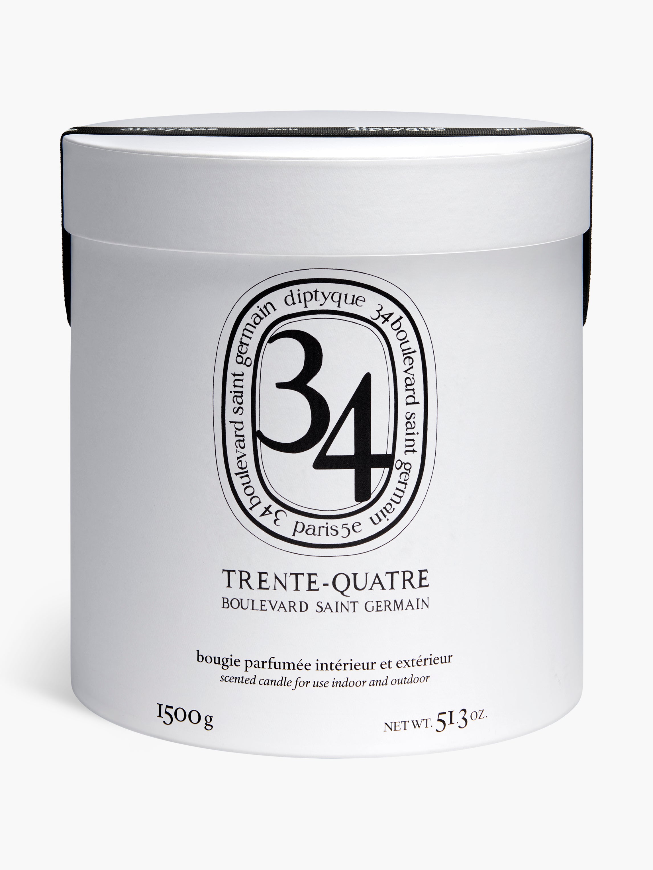 Diptyque 34 BOULEVARD キャンドル　ラージ 34 boulevard Saint Germain - Very Large Candle – Diptyque