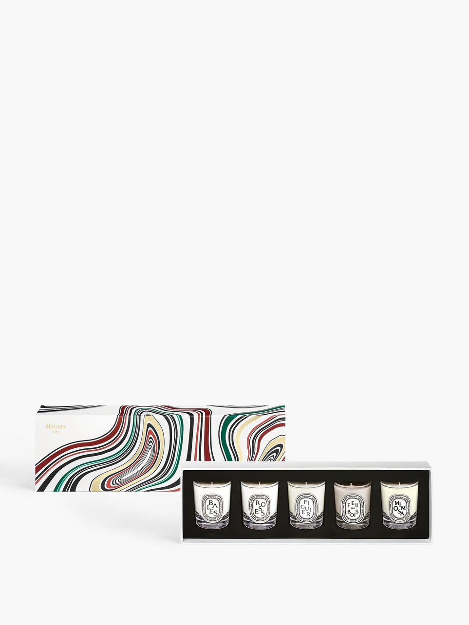 Set of five limited-edition scented candles