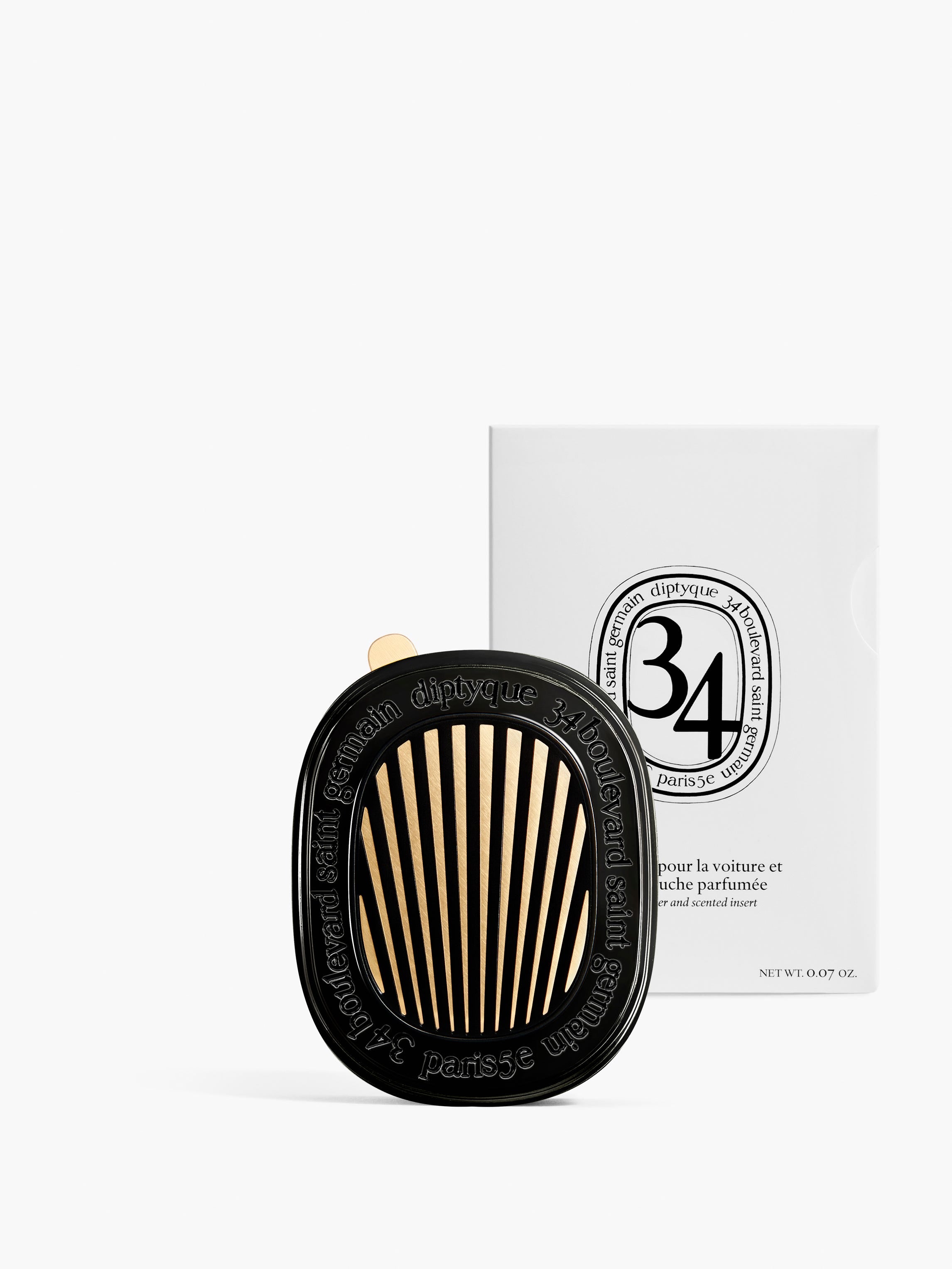 34 boulevard Saint Germain - Car diffuser and insert – Diptyque