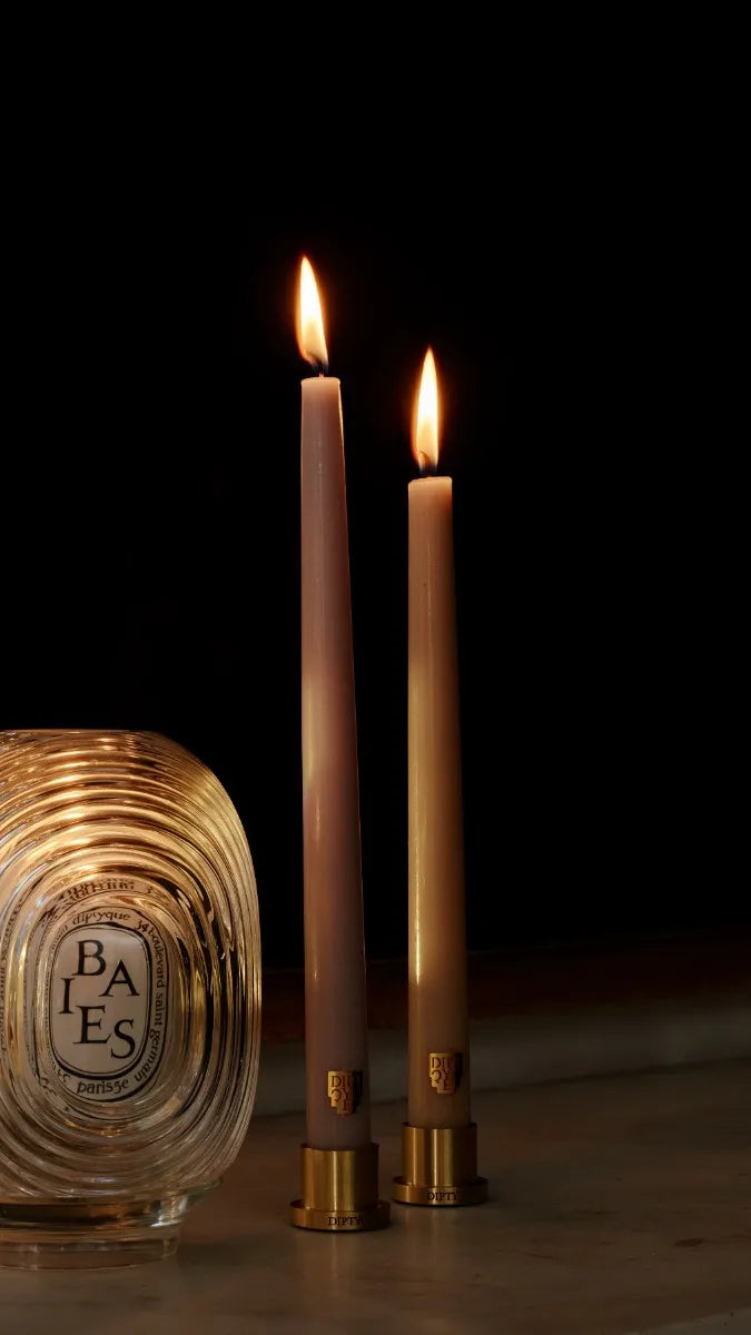 Feu de Bois (Wood Fire) Taper Candle | Diptyque Paris Feu de Bois (Wood Fire) Taper Candle | Diptyque Paris