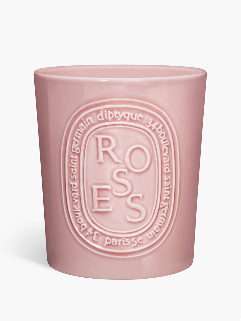 Roses Large Candle