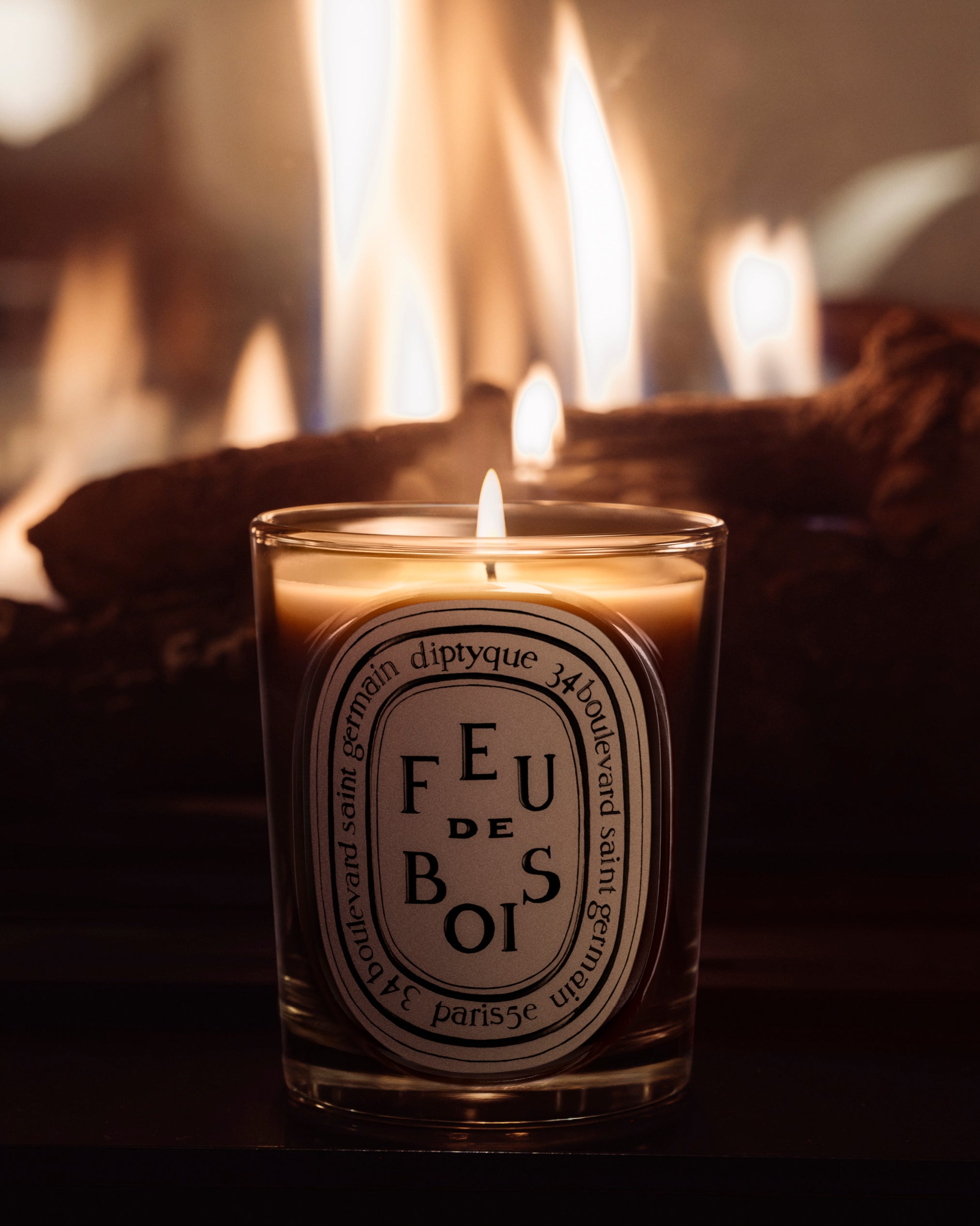 Feu de Bois (Firewood) Home Fragrance Collection | Diptyque Paris