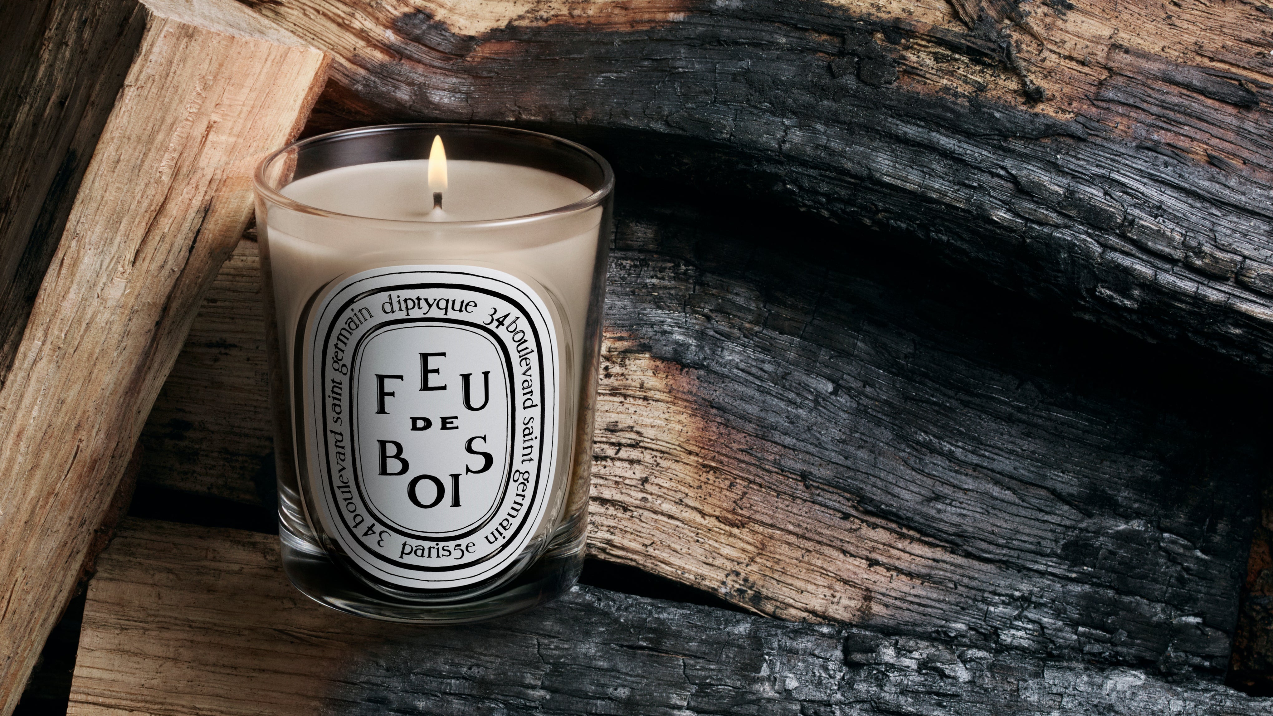Feu de Bois (Firewood) Home Fragrance Collection | Diptyque Paris
