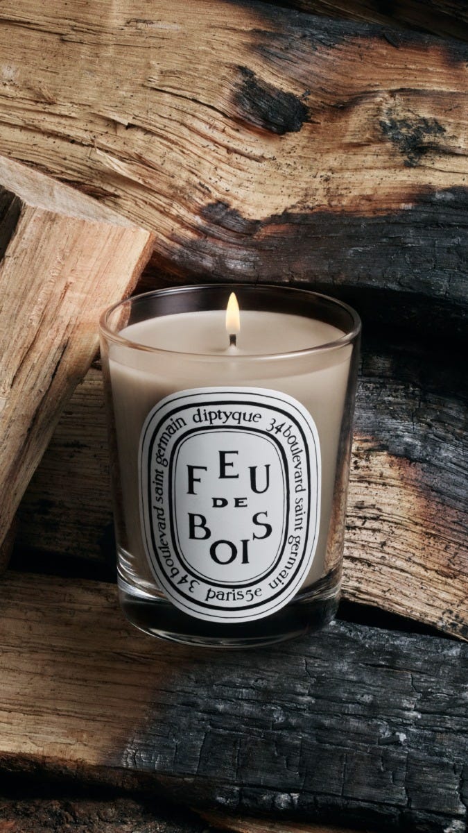 Feu de Bois (Wood Fire) - Small Candle – Diptyque