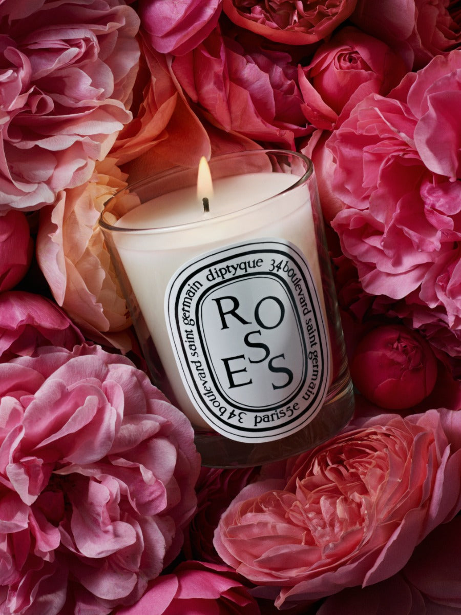 diptyque【限定】ローズキャンドル190g Roses - Small Candle – Diptyque