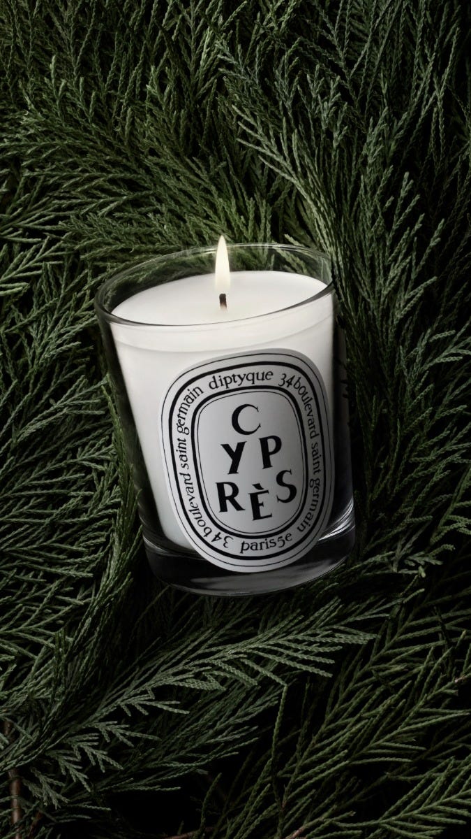 Cyprès (Cypress) Small Candle | Diptyque Paris