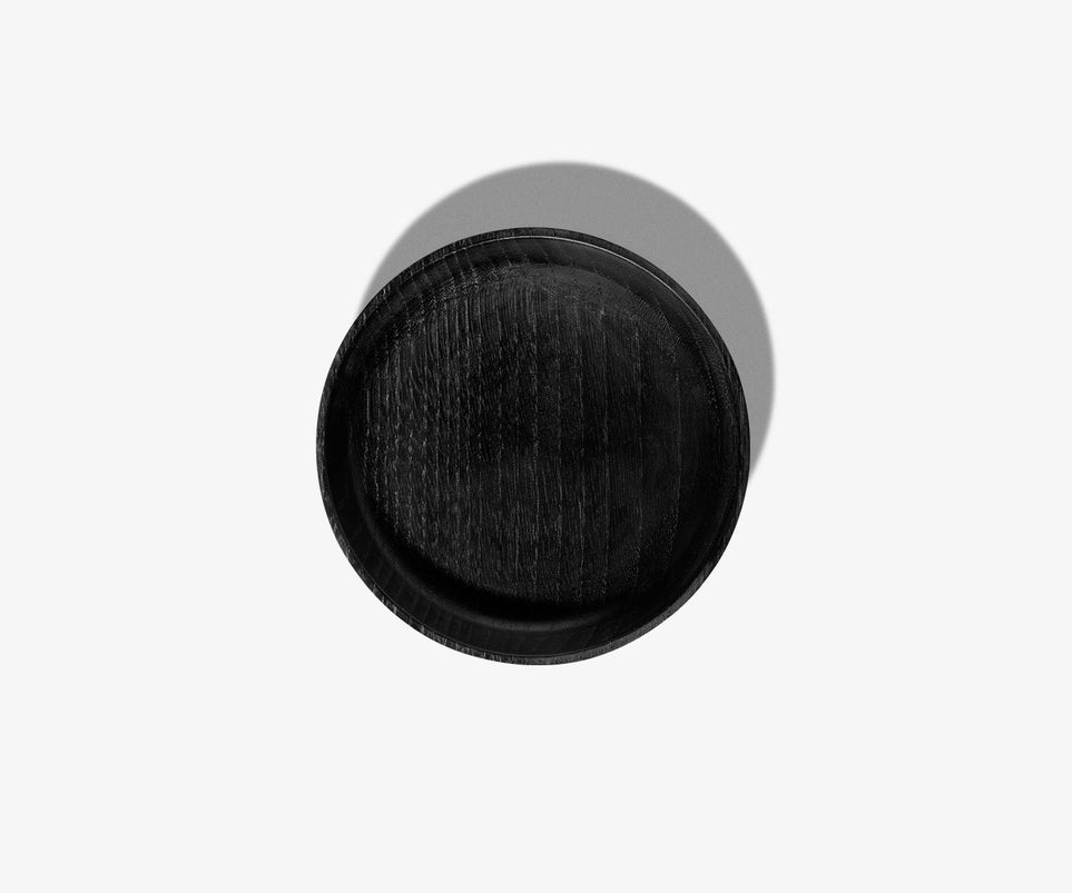 Black Ellipse tray - Small