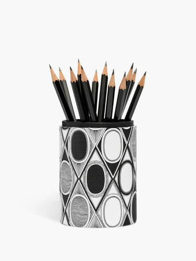 Pencil pot - Diamonds in Graphite