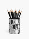 Pencil pot - Diamonds in Graphite